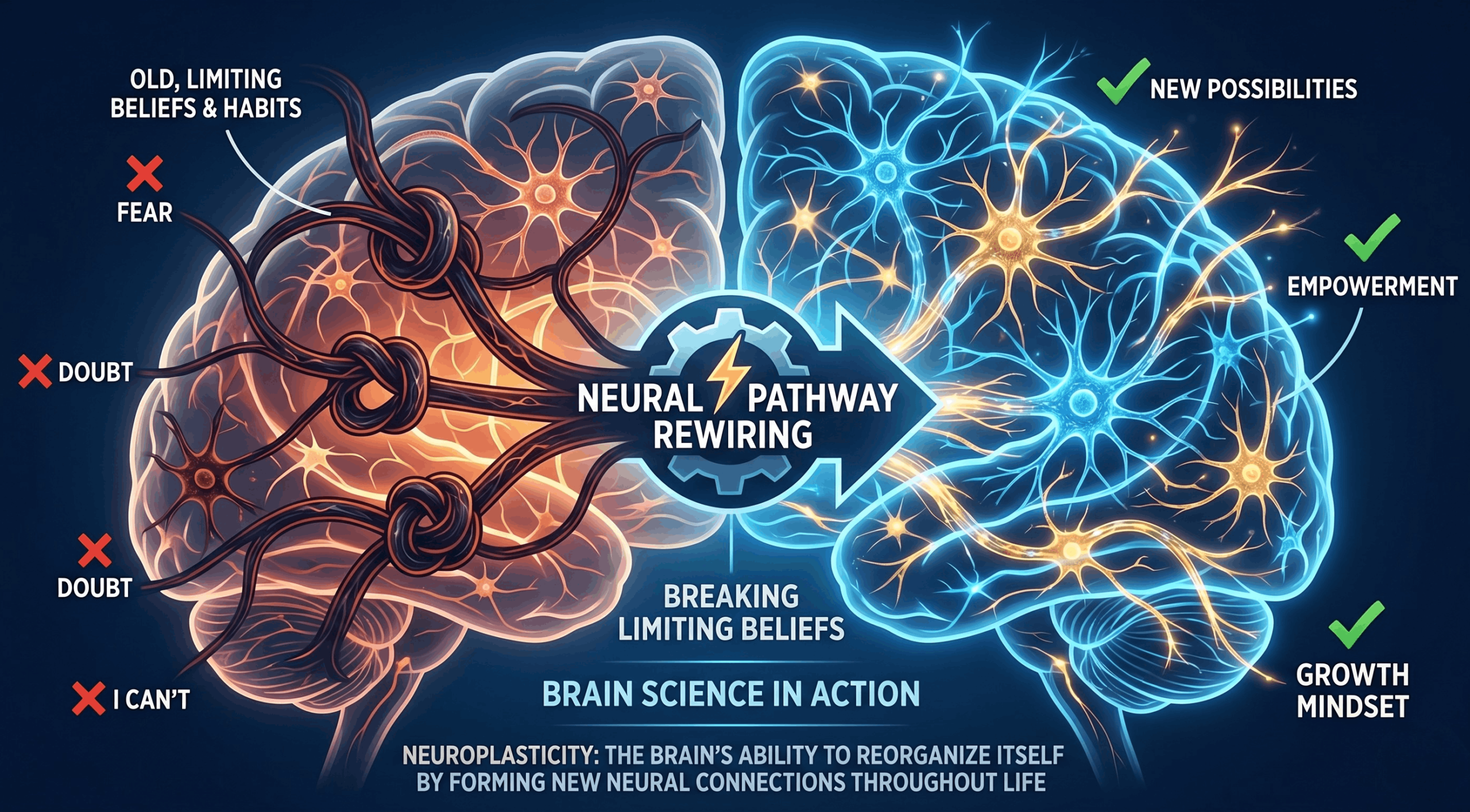 Breaking Limiting Beliefs Using Brain Science